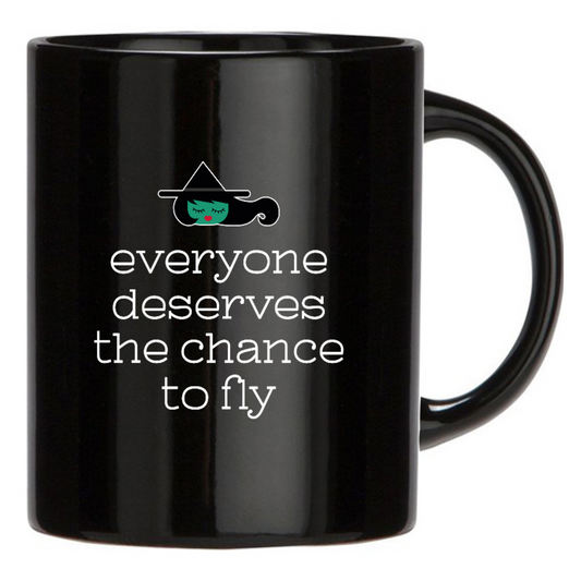 Tazza Nera Mug - Everyone deserves the chance to fly