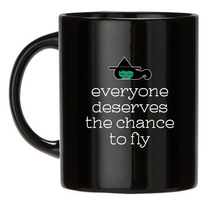 Tazza Nera Mug - Everyone deserves the chance to fly