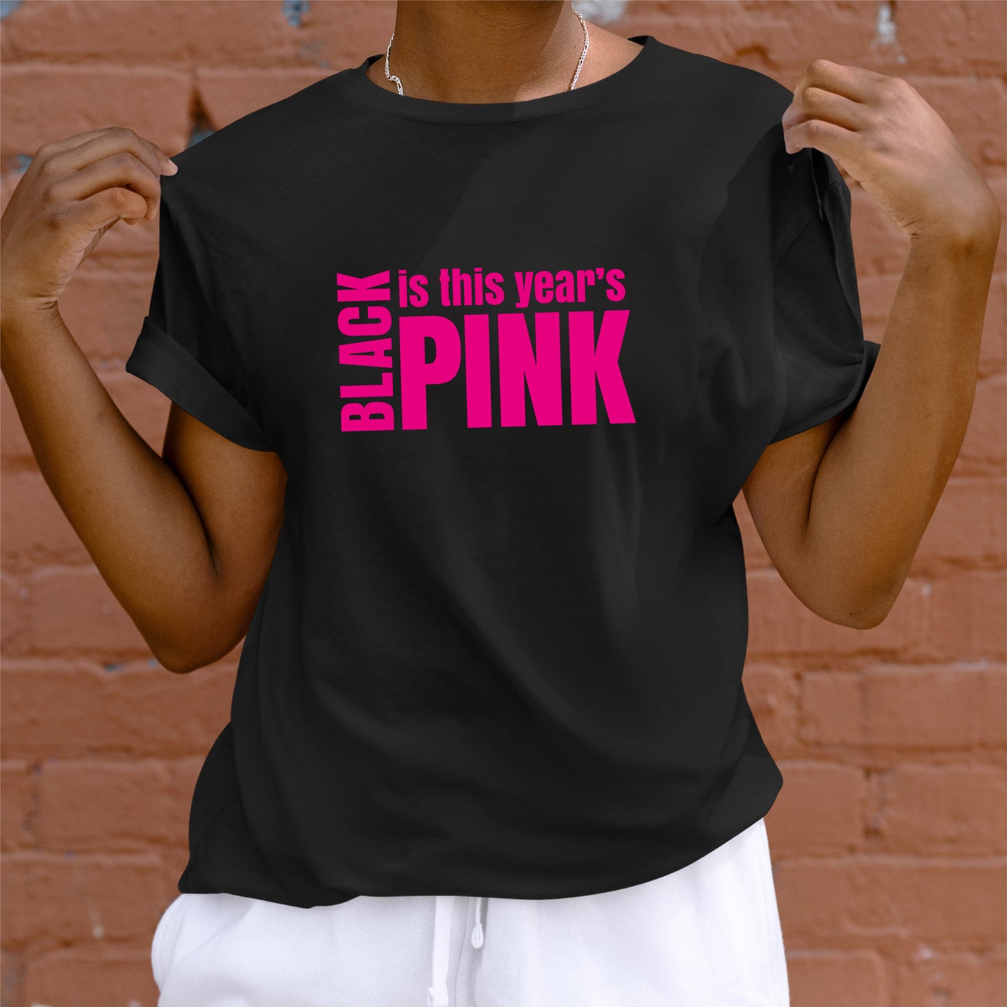 Wicked T-Shirt Unisex Organic - Black is this years Pink